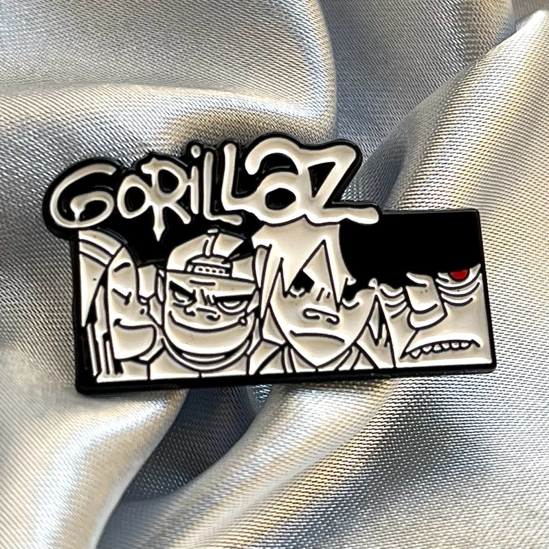 Pin Gorillaz | Banda broche música Murdoc 2-D Noodle Russel 2D