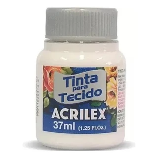 Tinta Fosca Clareador Incolor 37ml – Acrilex para Tecido