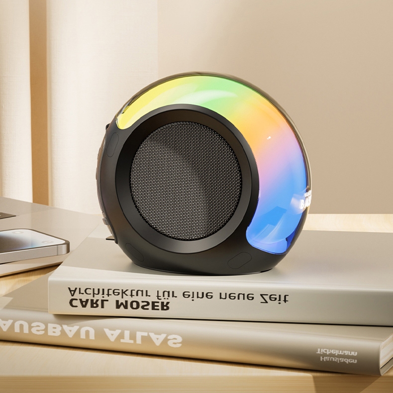 Caixa De Som 20W Bluetooth 5.4 TWS Metal Mini Speaker Amplificada