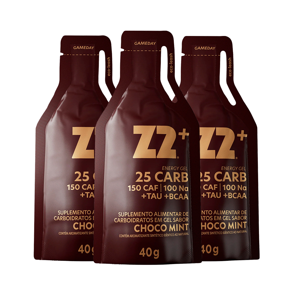 Z2 Performance Kit 3x Sachês 40g Cada Energy Gel Z2+ C/ Cafeína
