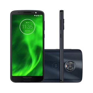 Motorola Moto G6 32GB 3GB Ram Tela 5,7'' Câmera 12MP + 5MP + Selfie 8MP Bateria 3000mAh – Outlet