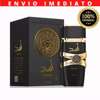 Perfume Asad Lattafa (ORIGINAL) Masculino - 100ml Original Aroma Árabe Marcante e Intenso