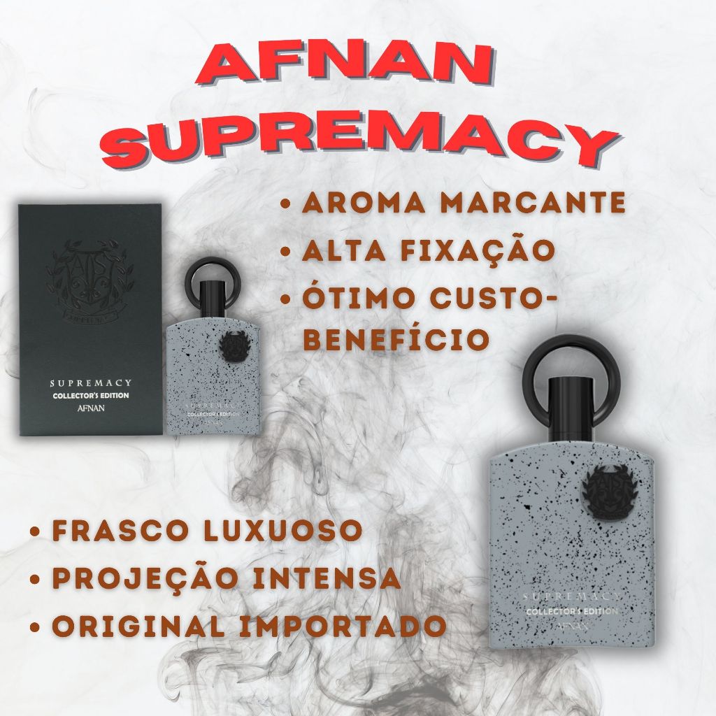 Perfume AFNAN Supremacy Collector's Edition 100ml – Masculino Eau