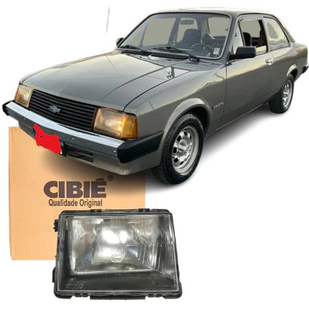 Farol Chevette Chevy Marajó 83-93