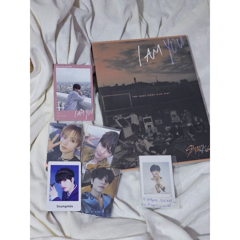 stray kids álbum I am you completa + pob , versão you page lee