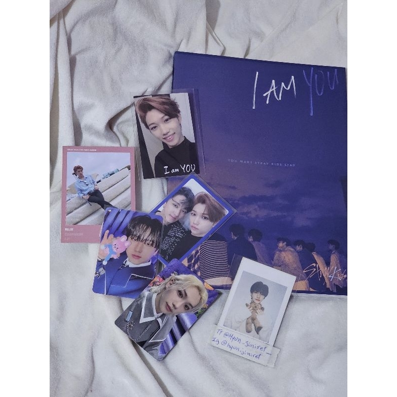 Stray kids i am you ハン トレカ 紫枠 HAN stray kids álbum I am you completa + pob , versão you page lee