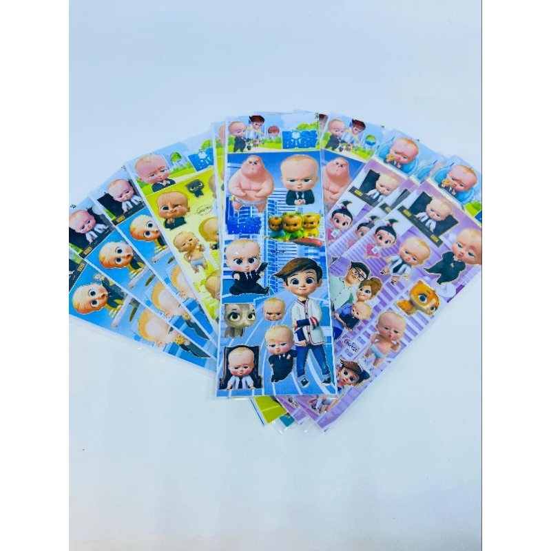 kit 12 Cartelas de Adesivos/Sticker - Poderoso Chefinho | Shopee Brasil