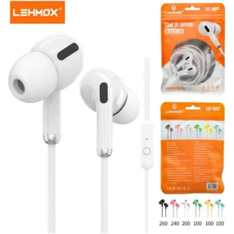 kit com 10 fones com microfone no fio de excelente qualidade520 ...