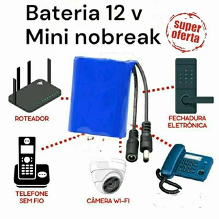 SALVA INTERNET 12 volts ligue modem roteador wireless mini nobreak força OFERTA RELÂMPAGO