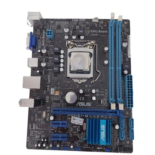 Placa Mãe Asus P8h61-m Lx3 1155 Ddr3 + Proc. I3 3220 3.30ghz