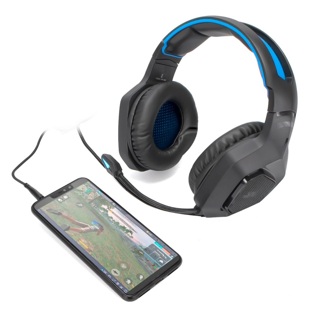 Fone Headset Gamer LED RGB Com Microfone Compatível com PC X-ONE
