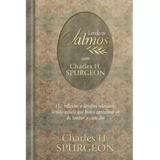 Devocional 150 dias - Lendo Os Salmos Com Charles Spurgeon em Oferta na Shopee