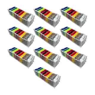 Kit 10 Colmeia Organizadora Transp. Flexível 10 Divisória