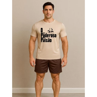 Pijama Masculino Adulto Manga Curta Verão Dia Dos Pais Presente em Oferta na Shopee