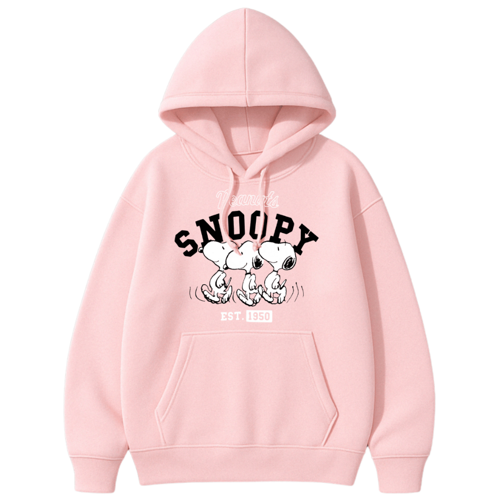 Moletom Estampado Snoopy Peanuts Desenho Com Capuz Unissex | Shopee Brasil