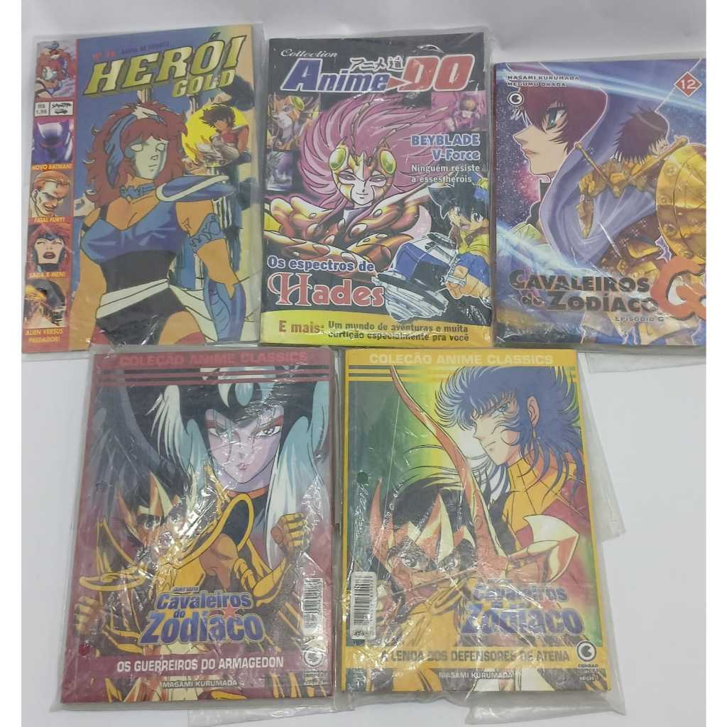 Coleção Mangá Saint Seiya Cavaleiros do Zodíaco | Shopee Brasil