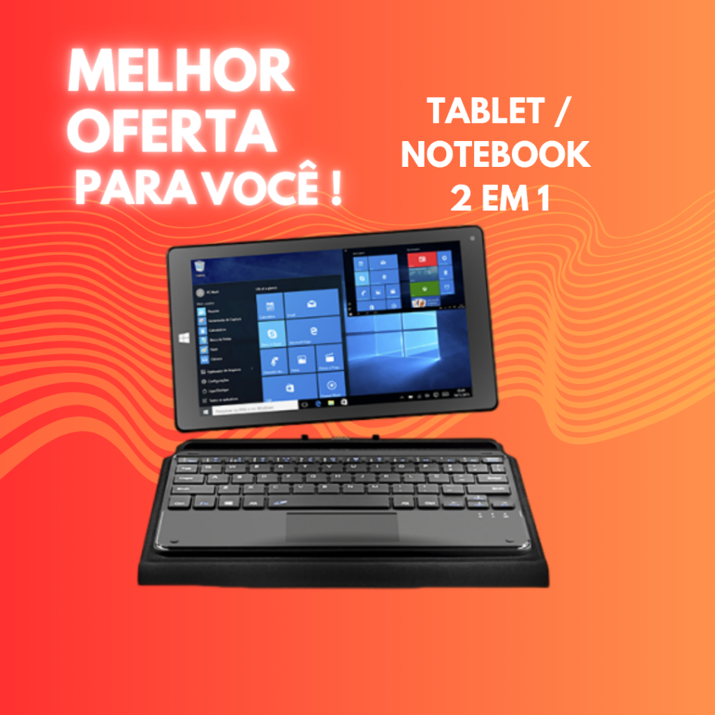 Tablet / Notebook 2 EM 1 Multilaser | Shopee Brasil