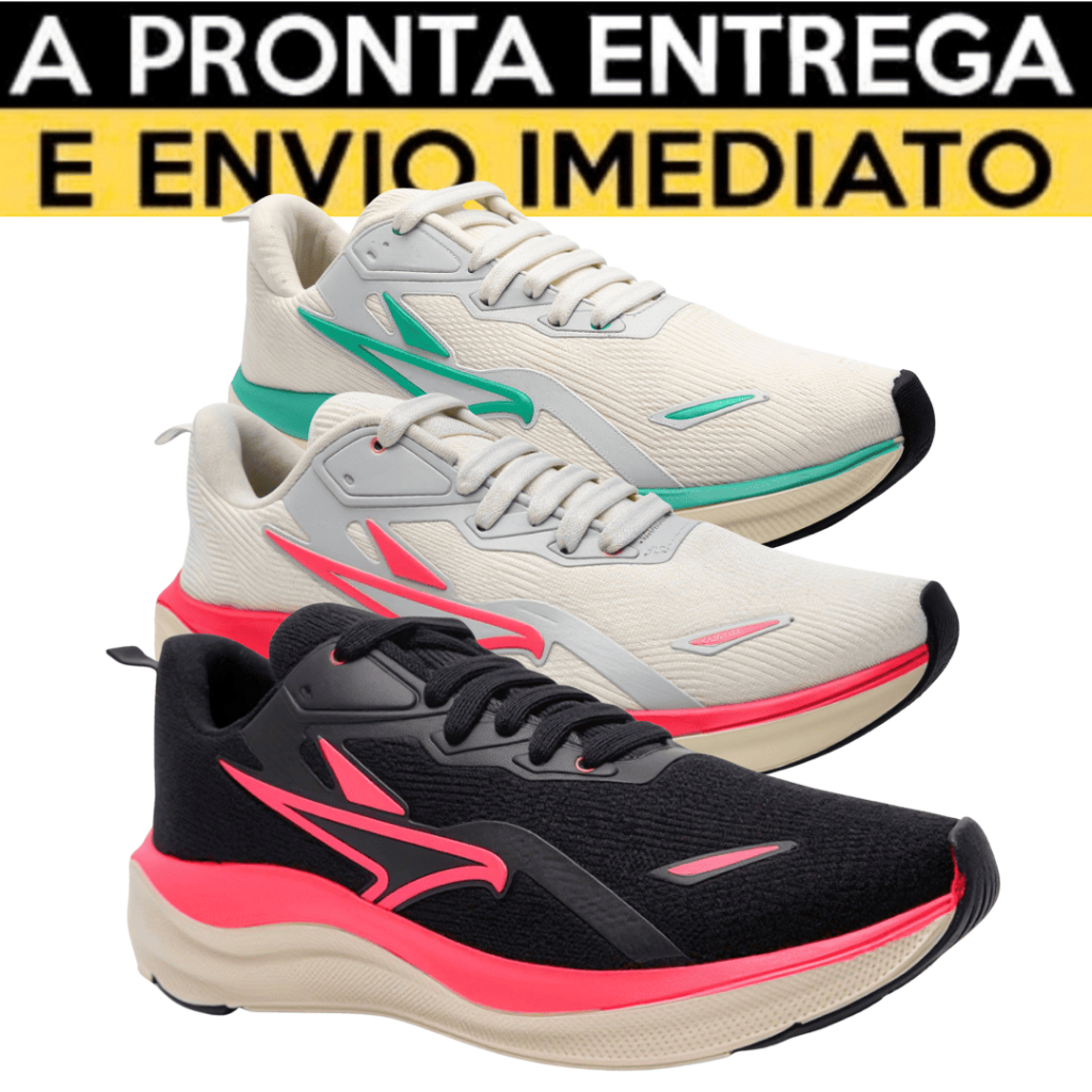 Tênis Feminino para Corrida Academia Caminhada Ultra Flexível ...