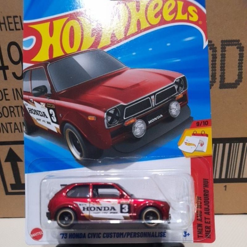 73 Honda Civic Custom Super Treasure Hunt Lote M 2025 Hot wheels