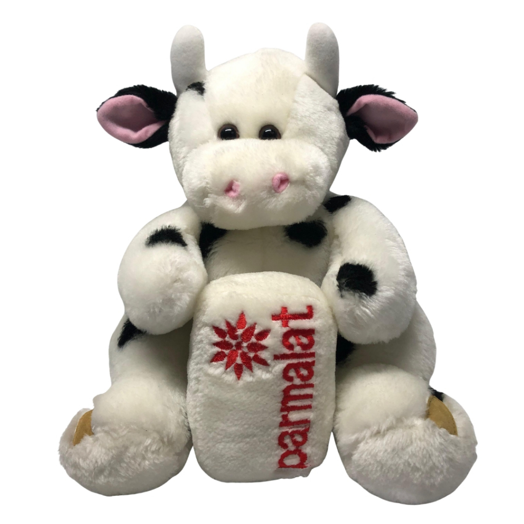Pelúcia Vaca Parmalat Coleção Mamíferos Parmalat 1998 Original Item ...
