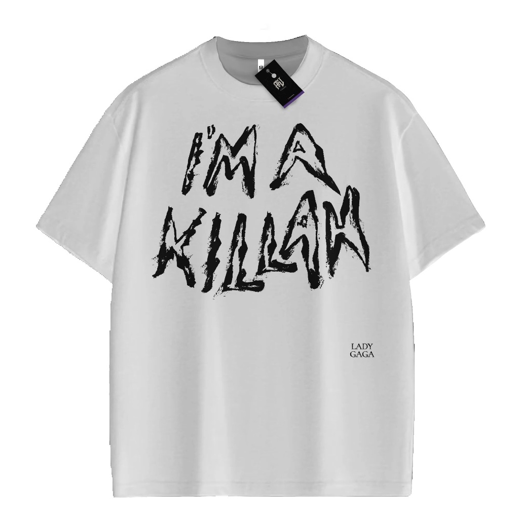 Camiseta Lady Gaga I'm A Killah Mayhem Ball 100% Algodão | Shopee