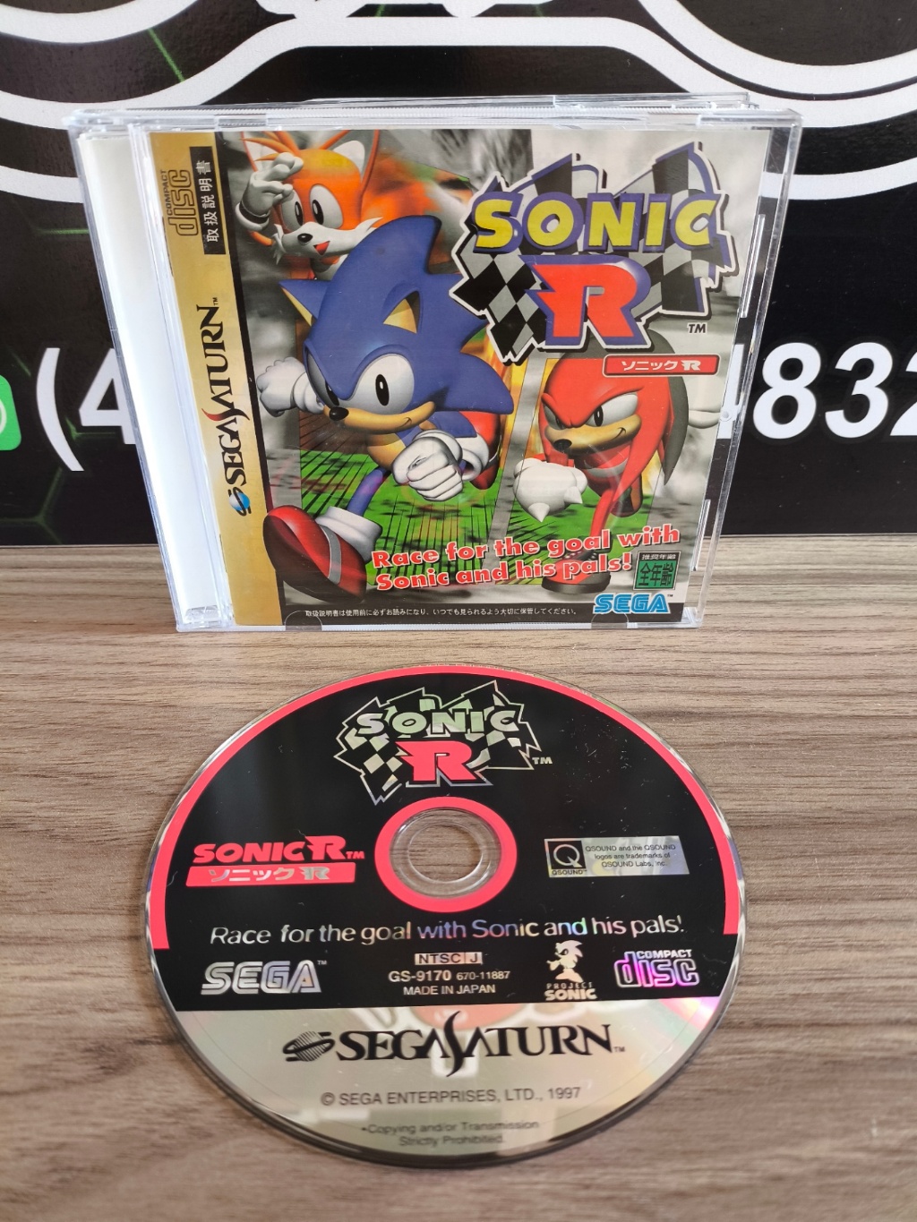 Jogo Sega Saturn Sonic R Original Japones | Shopee Brasil