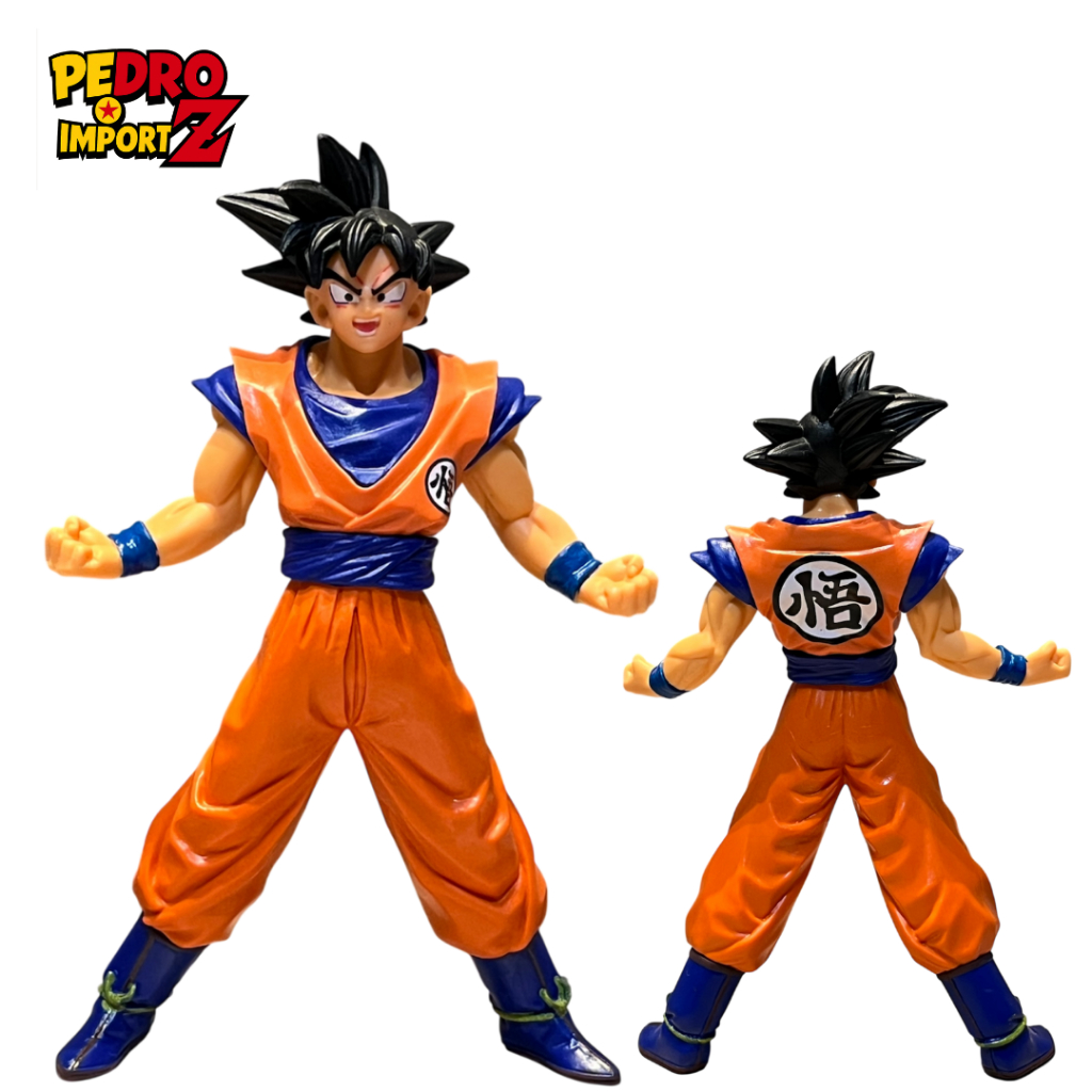 Boneco Goku Dragon Ball Z 18cm Action Figure Estátua Anime Brinquedo ...