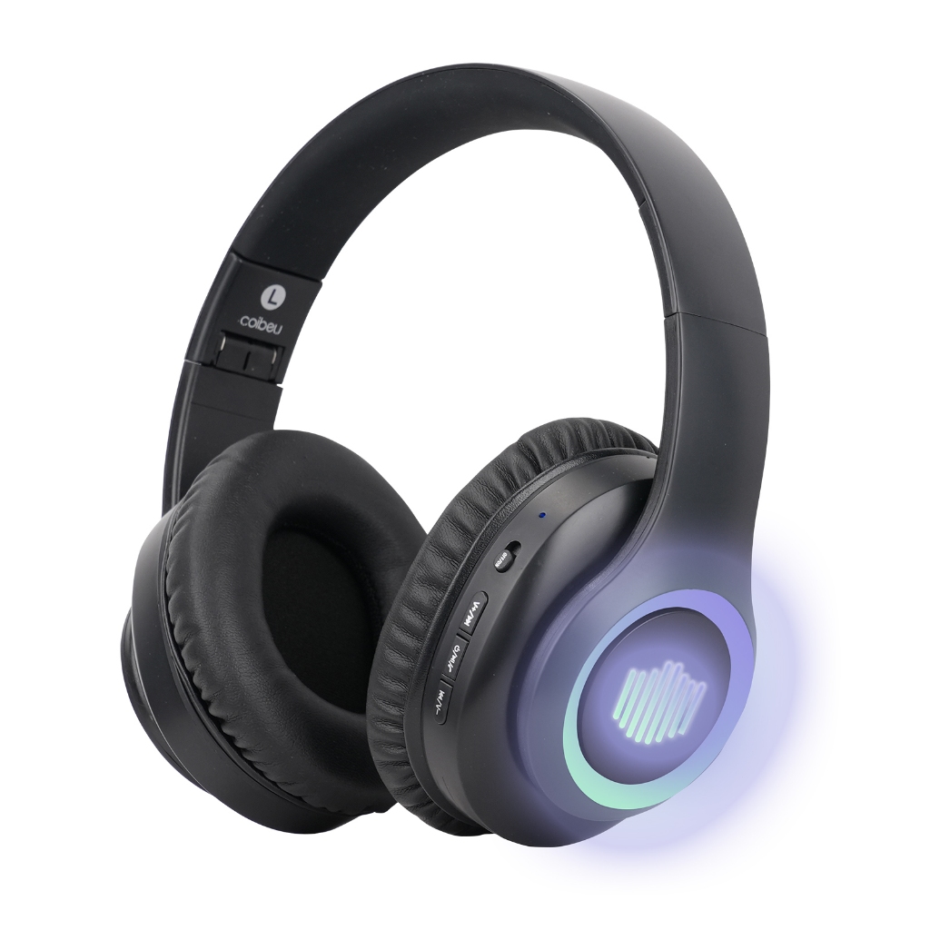 Fone de Ouvido Bluetooth com ANC Cancelamento de Ruído Ativo RGB ...