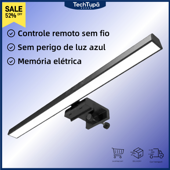 Laptop Screen Lamp LED Reading Desk Lamp Adjustable Eye Protection ...
