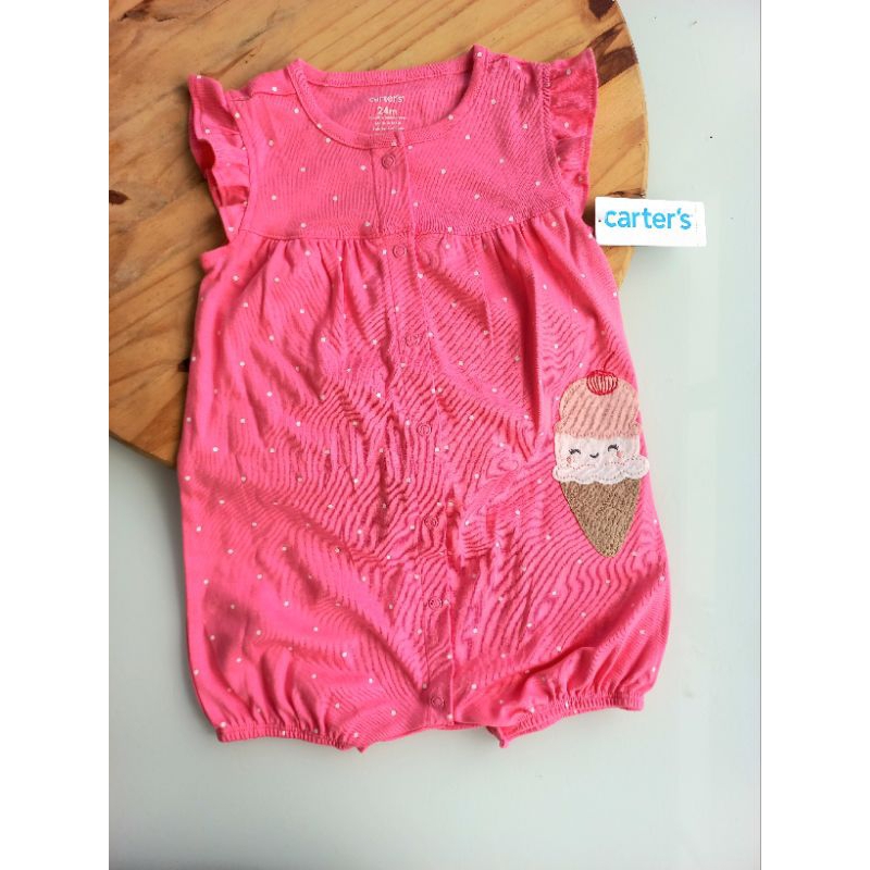 Romper Carters menina em Oferta na Shopee