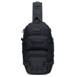 Shoulder Bag Cavalera Preta Masculina Transversal Resistente 7 Bolsos em Oferta na Shopee