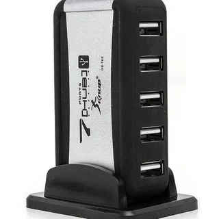 Hub Usb Para Computador Pc Note 7 Portas Com Fonte Externa