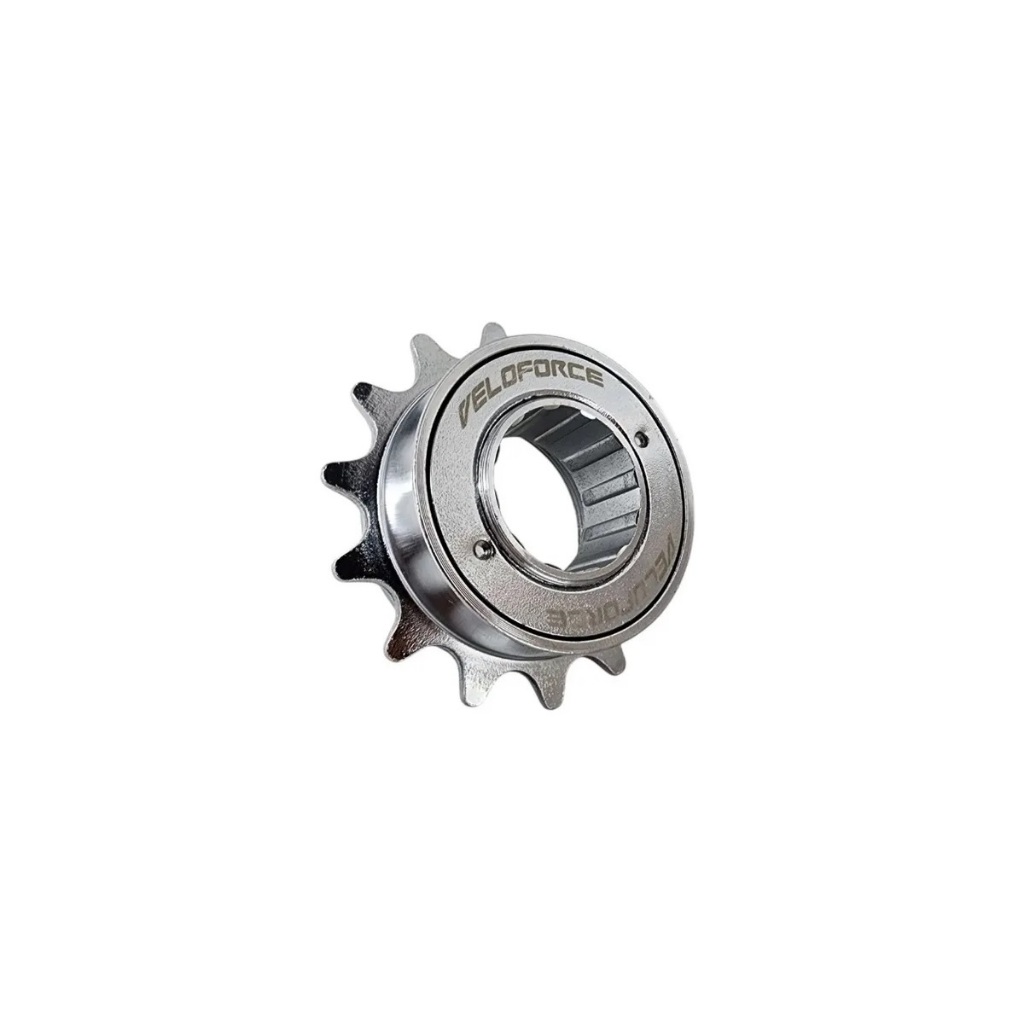Catraca 14 Dentes Roda Livre Single Veloforce Bmx Cromada Pinhão