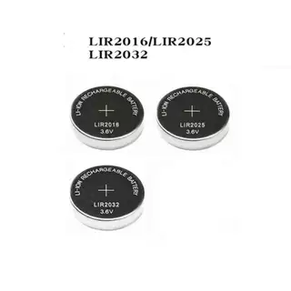 bateria de relogio lir 2016/2025/2032 cartela kit 1/3