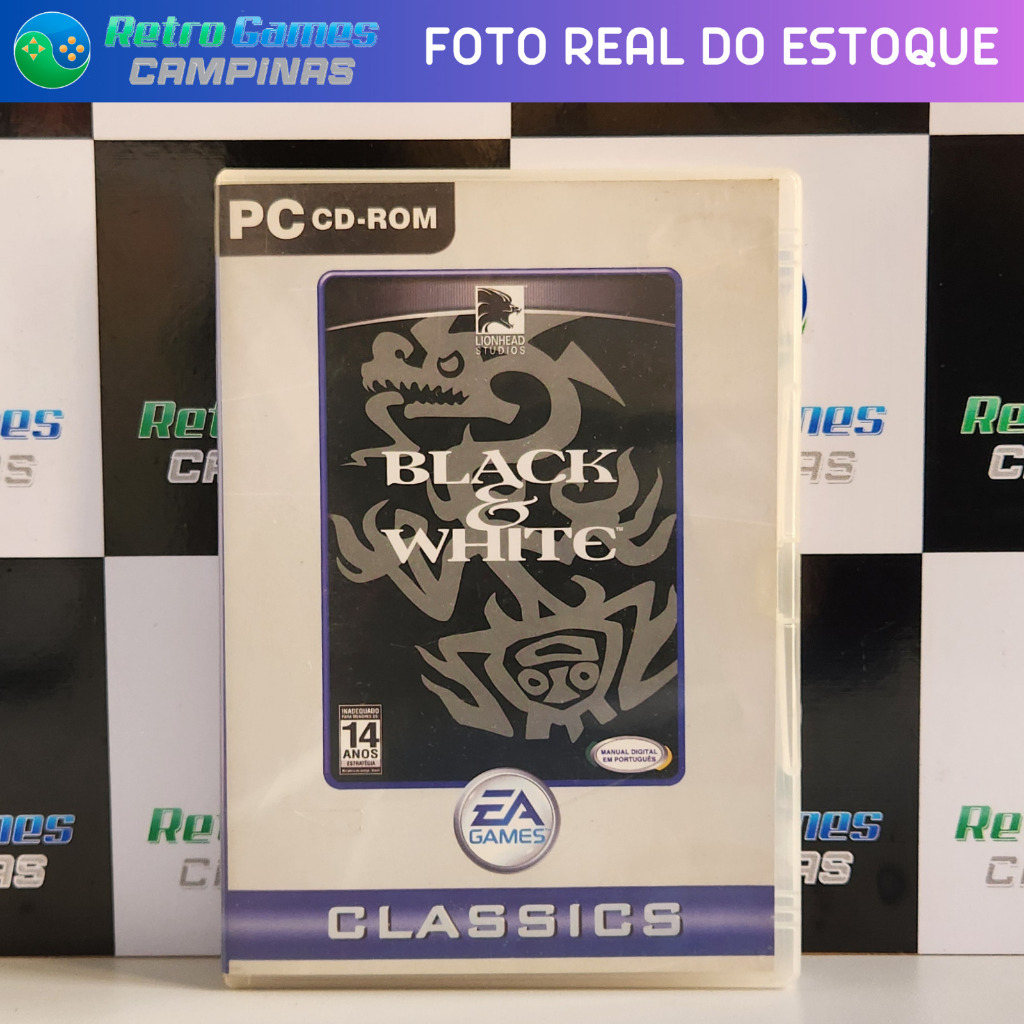 PCゲーム ブラック&ホワイト スペシャルエディション BLACK & WHITE - PC | Shopee Brasil