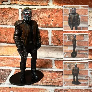 Peter Quill Senhor das Estrelas Guardiões da Galáxia Boneco Colecionável Resina
