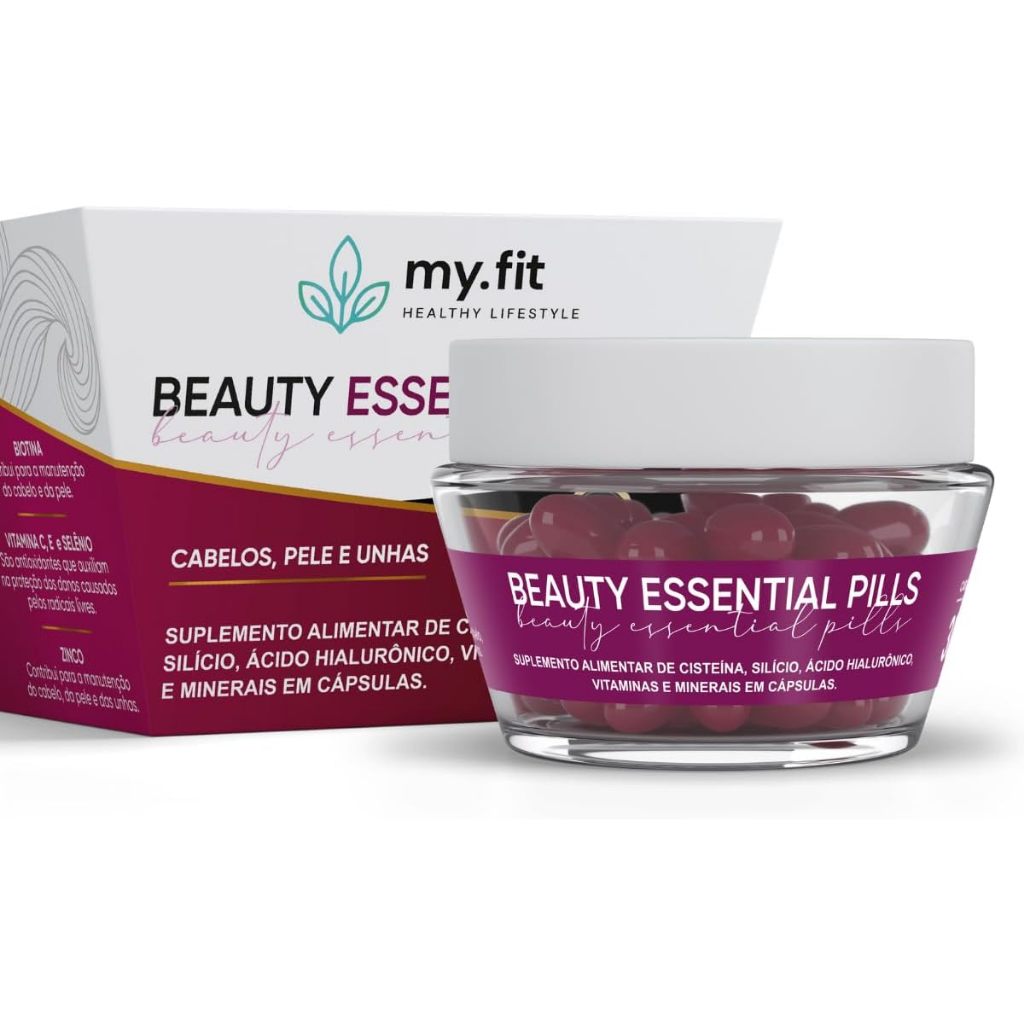 Beauty Essential Pills My Fit Healthy - Cabelo, Pele e Unhas