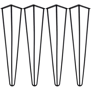 Pés de Mesa 75cm (10mm) Pés de Ferro Reforçado Hairpin Legs Pés para Móveis