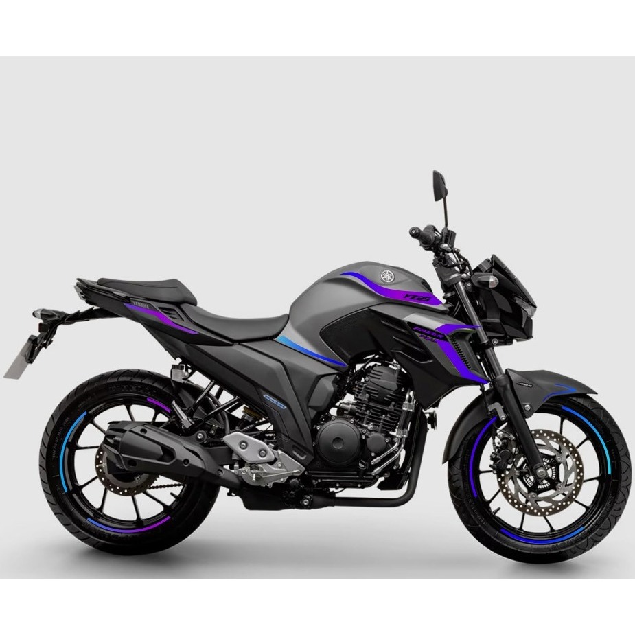 Kit Adesivos Fz25 2024 Aquamarine