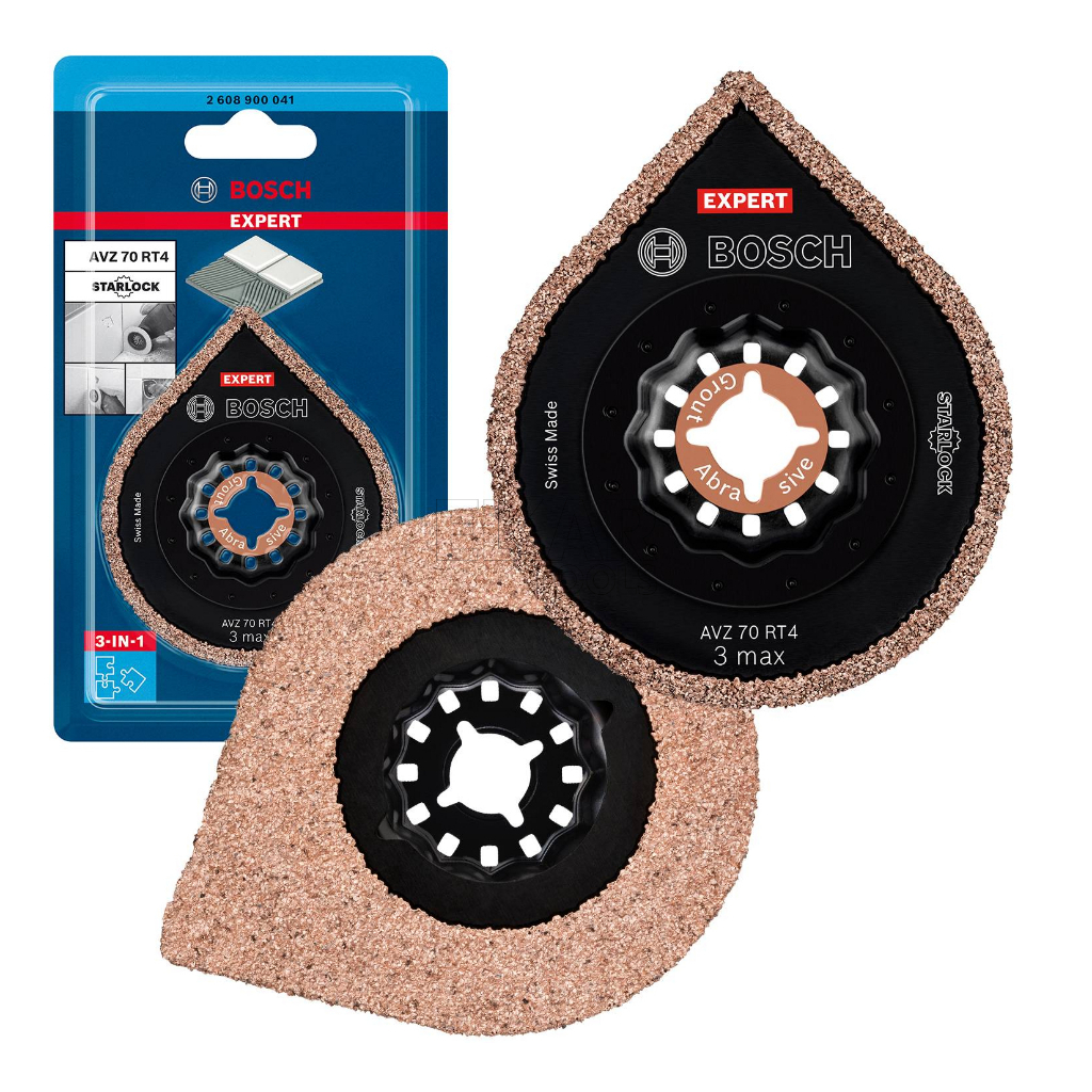 Lâmina Vibratória GOP Bosch AVZ 70 RT4 EXPERT Starlock p/ Lixar ou