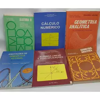 Coleção Geometria Analítica Álgebra Linear Trigonometria Cálculo Numérico