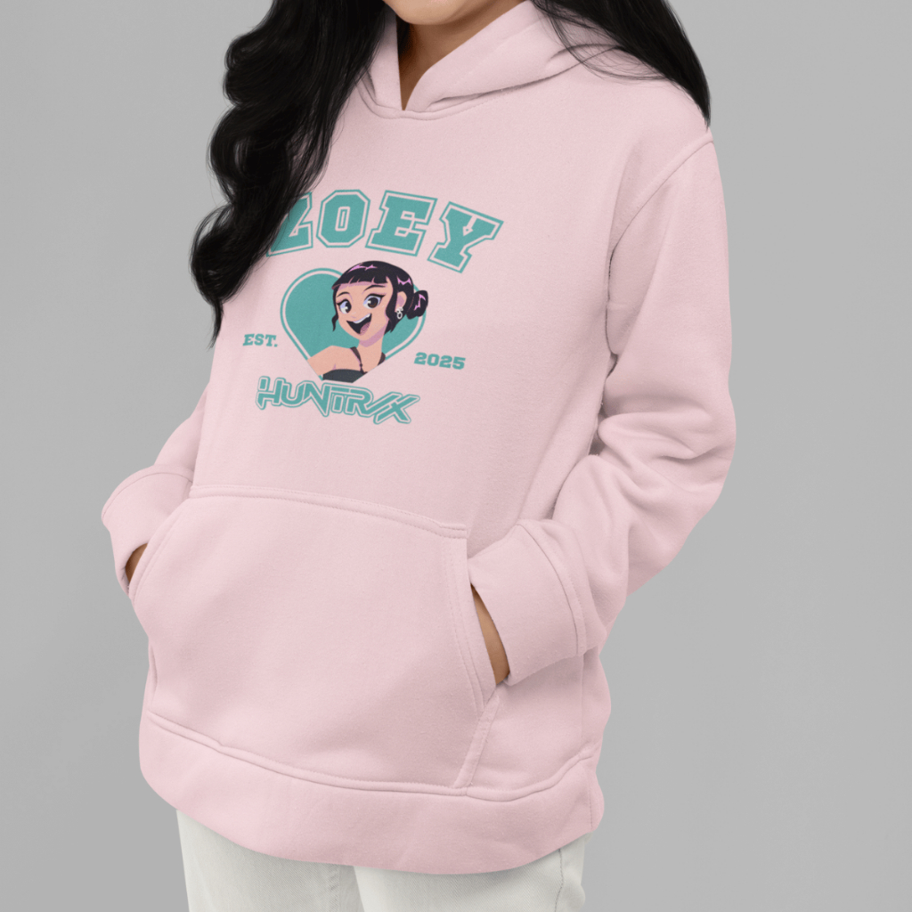 Moletom Estampado Zoey Huntrix Guerreiras Do Kpop Filme Tendência