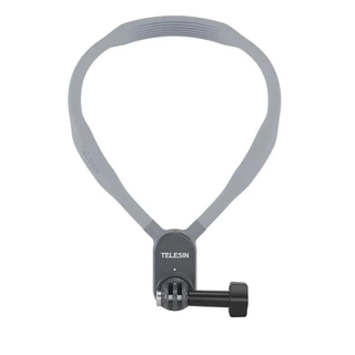 Alça Pescoço Suporte Para Gopro E Similares Cinza Telesin