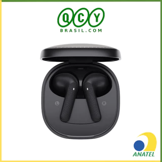 Fone QCY Air T41, Sem Fio Bluetooth 5.4, Proteção IPX4, Modo Gamer 68ms, 35h de Bateria em Oferta na Shopee