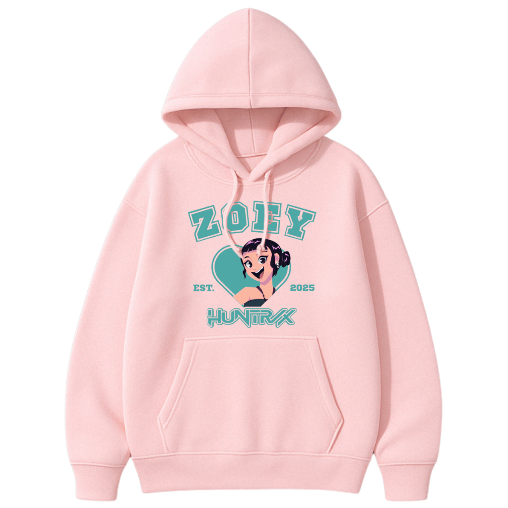Moletom Estampado Zoey Huntrix Guerreiras Do Kpop Filme Tendência