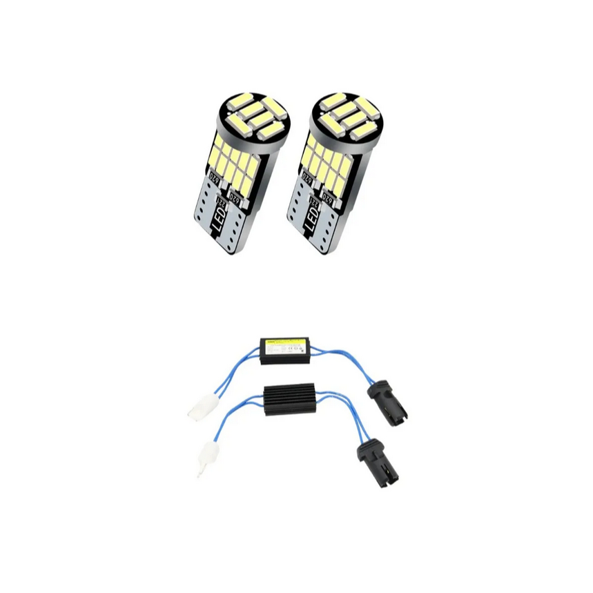 Kit Led Para Placa T10 + Canceller - Canbus | Shopee Brasil