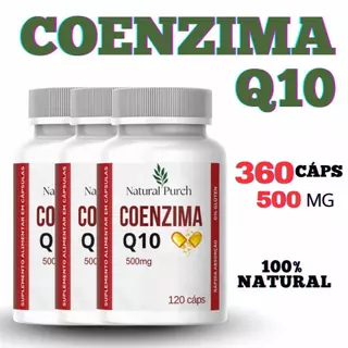 Coenzima Q10 - 500mg - 120 cápsulas - Original - Suplemento alimentar em Oferta na Shopee
