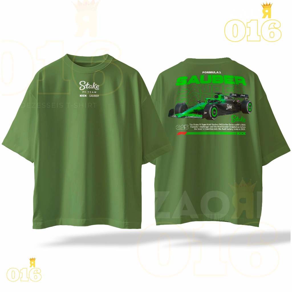 Camiseta Premium Gabriel Bortoleto Stake F1 Team Kick Sauber