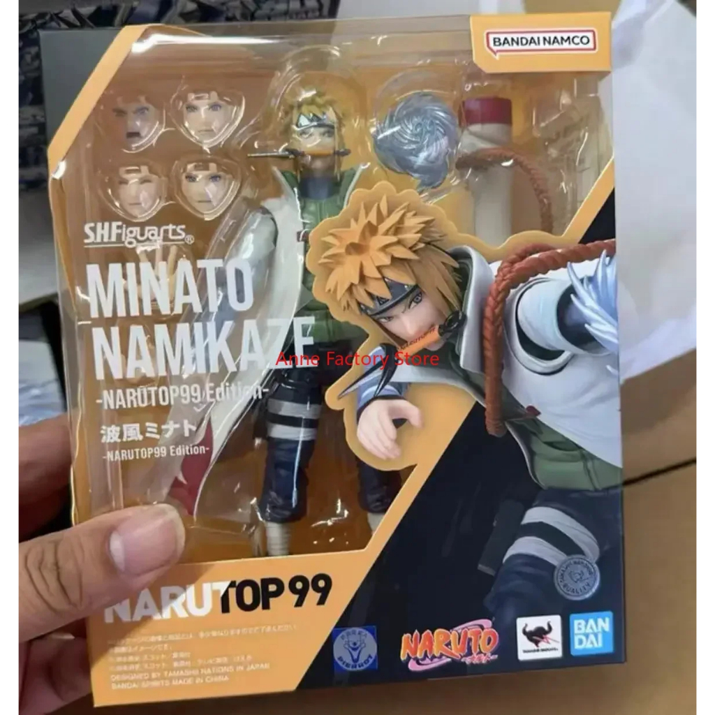 Action Figure Minato - Narutop99, SH Figuarts, 1/12, ORIGINAL