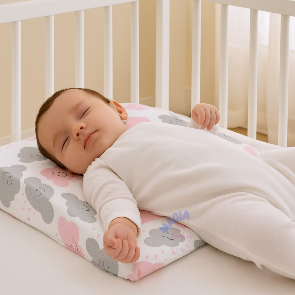 Travesseiro Anti Refluxo para Bebê Pequeno e Grande | Shopee Brasil